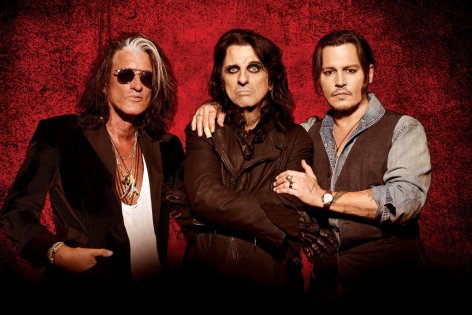 Budapesten koncertezik Alice Cooper, Johnny Depp, Joe Perry és Tommy Henriksen